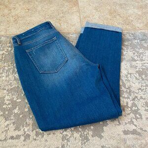 Cuffed Girlfriend Jeans